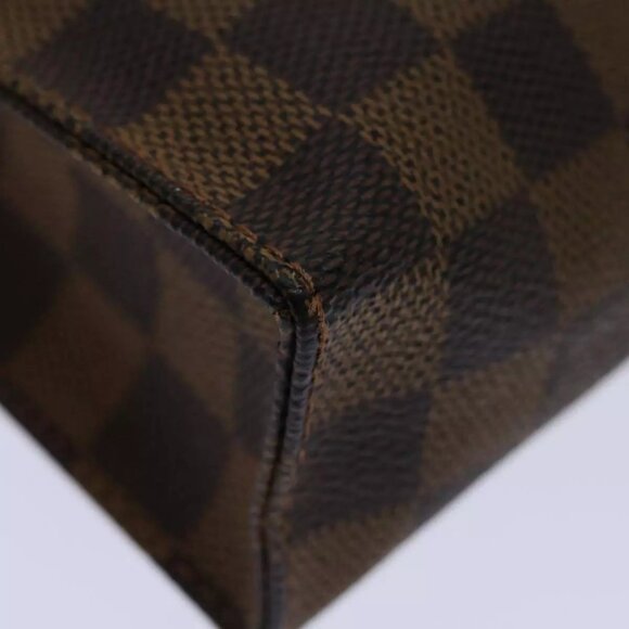 LOUIS VUITTON Damier Ebene Poche Toilette 26 Pouch N47543 LV Auth - Picture 16 of 16